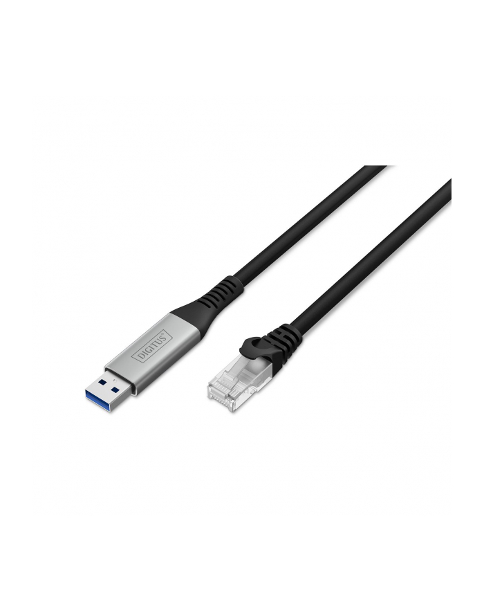 digitus Kabel adapter USB-A - RJ45 Kat. 6A S/FTP, 1 Gbit/s, USB 3.2 Gen1, LSZH, 15m główny