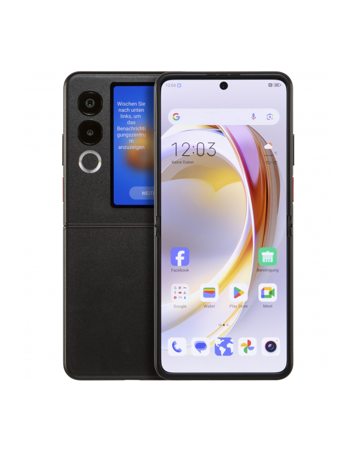 Nubia Flip 2 5G (8GB+256GB) night black główny