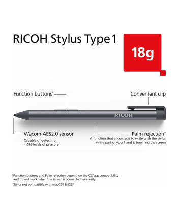 Ricoh Monitor Stylus Stift Typ 1