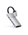 Satechi Type-C Dual Multimedia Adapter silver - nr 3