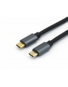 Equip USB-C - USB-C 1 m Czarny (128354) - nr 7