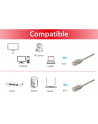 Equip Patchkabel Cat6A S/FTP 2xRJ45 10.00m beżowy (SSTP) Slim (606119) - nr 8