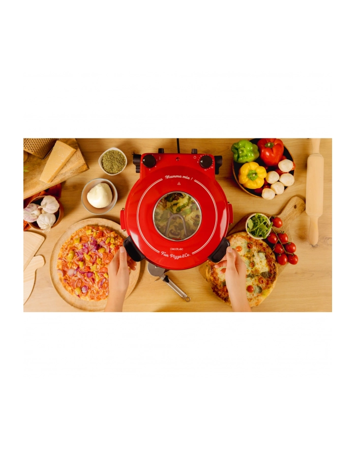 CECOTEC Fun Pizza'amp;Co Mamma Mia Vista Pizzagrill główny