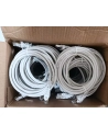 Equip Patch Cat6 100x/Box S/FTP 2xRJ45 0.25m biały LSZH (635513) - nr 6