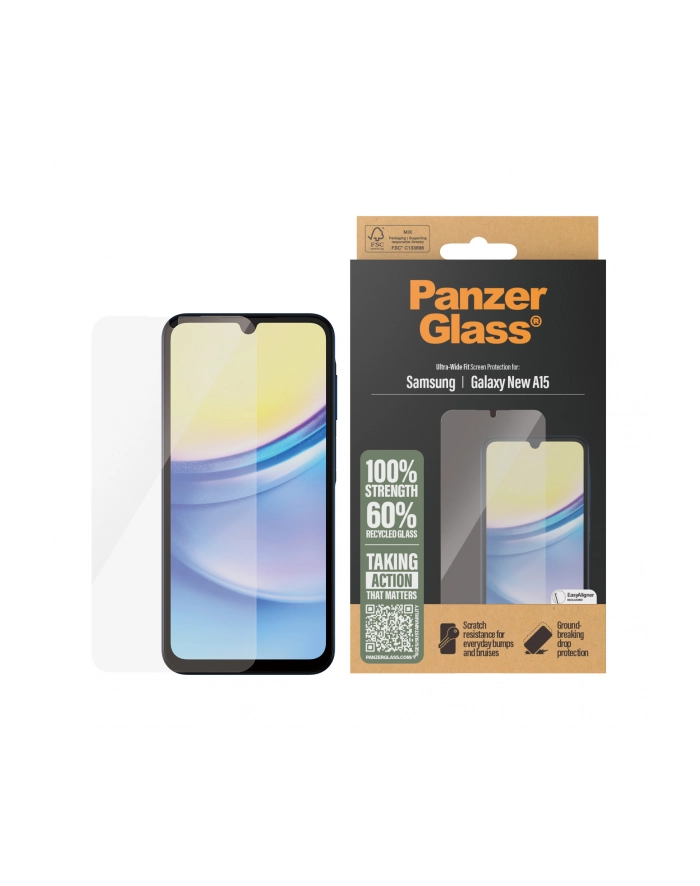 PanzerGlass Screen Pczerwonyector Samsung Galaxy A16 A16 UWF główny