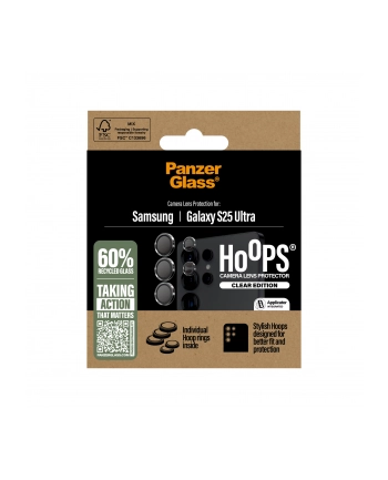PanzerGlass Hoops Transparent Lens Pczerwonyector Samsung  S25 U nr 1