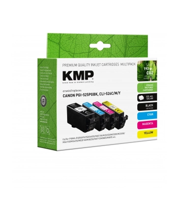 KMP Multipack ersetzt Canon PGI-525/CLI-526 C/M/Y