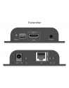 digitus Przedłużacz (extender) po skrętce kat.6 HDMI 4K/60Hz przez IP 1G lub do 120m/200m z PoE, max. 253 odbiorniki, sterowanie IR - zestaw - nr 12
