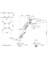 neomounts Uchwyt do monitora DS70-256BL1 Gaming 24-57 2-30KG - nr 56