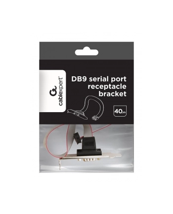 gembird Gniazdo DB9 (COM9) na śledziu + low profile nr 1