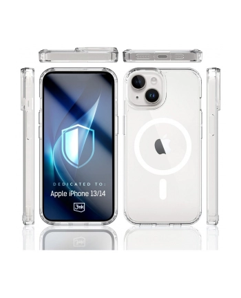 3mk Etui Armor MagCase do iPhone 16 Plus MagSafe przezroczysty nr 2
