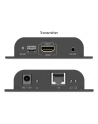 digitus Przedłużacz (extender) po skrętce kat.6 HDMI 4K/60Hz przez IP 1G lub do 120m/200m, max. 253 odbiorniki, sterowanie IR - zestaw (odbiornik/nadajnik) - nr 13
