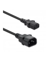 qoltec Kabel zasilający do UPS | IEC C13/C14 | 3x1.0mm2 | 1.5m - nr 1