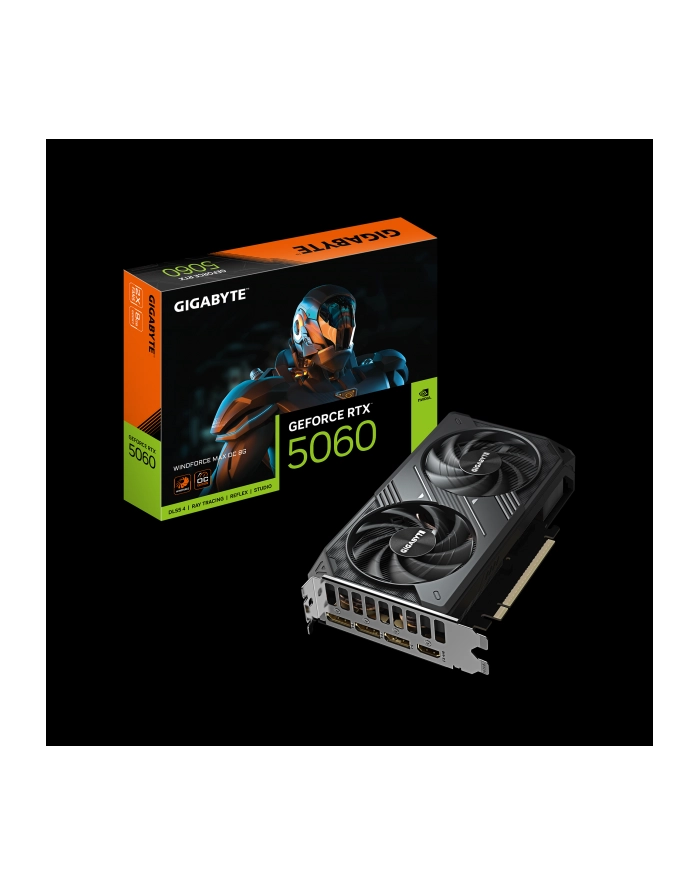 gigabyte Karta graficzna GeForce RTX 5060 WINDFORCE MAX OC 8G GDDR7 3DP/HDMI główny