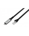 digitus Kabel adapter USB-C - RJ45 Kat. 6A S/FTP, 1 Gbit/s, USB 3.2 Gen1, LSZH, 15m - nr 19