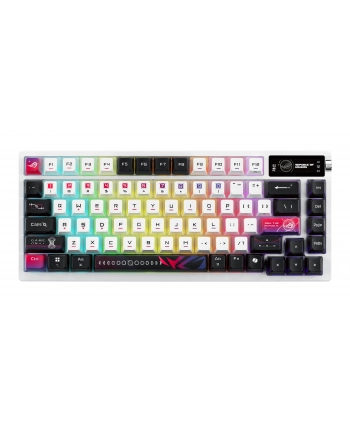 asus Klawiatura ROG Azoth X M704 BT/RF/USB-C/Aura/Czarno-Biała