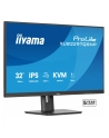 iiyama Monitor 32 cale XUB3297QSNP-B1 IPS,QHD,USB-C DOCK (95W), USB HUB 4x, KVM,  RJ45, GW 5 LAT - nr 13