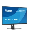 iiyama Monitor 32 cale XUB3297QSNP-B1 IPS,QHD,USB-C DOCK (95W), USB HUB 4x, KVM,  RJ45, GW 5 LAT - nr 22