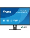 iiyama Monitor 32 cale XUB3297QSNP-B1 IPS,QHD,USB-C DOCK (95W), USB HUB 4x, KVM,  RJ45, GW 5 LAT - nr 36
