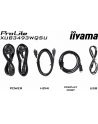 iiyama Monitor ProLite 34 cale XUB3493WQSU-B6 IPS,UWQHD,DP,2xHDMI,HAS,21:9,400cd,   120Hz,1000:1,1ms, USB HUBx4, 2x5W, - nr 39