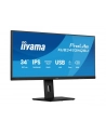 iiyama Monitor ProLite 34 cale XUB3493WQSU-B6 IPS,UWQHD,DP,2xHDMI,HAS,21:9,400cd,   120Hz,1000:1,1ms, USB HUBx4, 2x5W, - nr 58