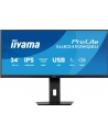 iiyama Monitor ProLite 34 cale XUB3493WQSU-B6 IPS,UWQHD,DP,2xHDMI,HAS,21:9,400cd,   120Hz,1000:1,1ms, USB HUBx4, 2x5W, - nr 59
