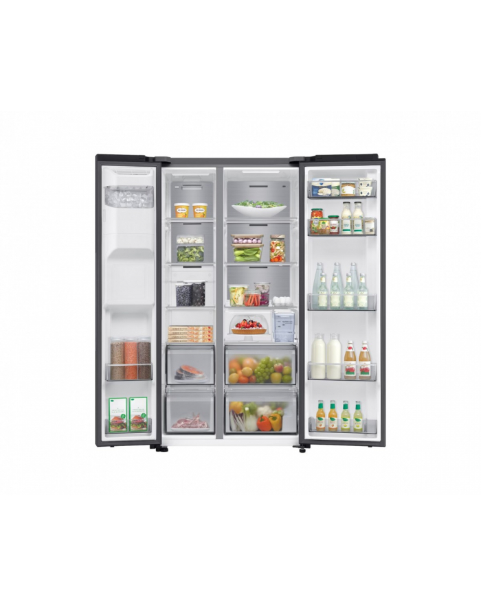 samsung Chłodziarko-zamrażarka RS70F65KEFEO Side by Side główny