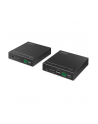 digitus Przedłużacz (extender) światłowodowy HDMI 4K/60Hz z KVM USB 1.1 przez IP 1G lub do 40km/300m, max. 253 odbiorniki, HDMI Loop-Out, Audio - zestaw - nr 9