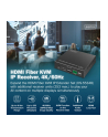 digitus Przedłużacz (extender) światłowodowy HDMI 4K/60Hz z KVM USB 1.1 przez IP 1G lub do 40km/300m/IP 1G - dodatkowy odbiornik do DS-55348 - nr 4