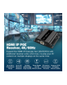 digitus Przedłużacz (extender) po skrętce kat.6 HDMI 4K/60Hz przez IP 1G lub do 120m/200m z PoE - dodatkowy odbiornik do DS-55353 - nr 4