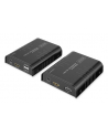 digitus Przedłużacz (extender) po skrętce kat.6 HDMI 4K/60Hz z KVM USB 2.0 przez IP 1G lub do 120m/200m, max. 253 odbiorniki, ekran dotykowy - zestaw - nr 7