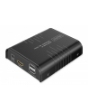 digitus Przedłużacz (extender) po skrętce kat.6 HDMI 4K/60Hz z KVM USB 2.0 przez IP 1G lub do 120m/200m - dodatkowy odbiornik do DS-55355 - nr 2