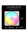 corsair Wentylator RS120 ARGB White 120mm Fan Single Pack - nr 12