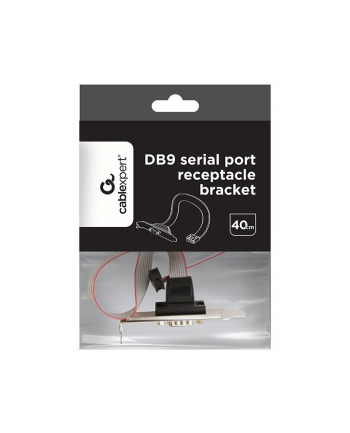 gembird Gniazdo DB9 (COM9) na śledziu + low profile
