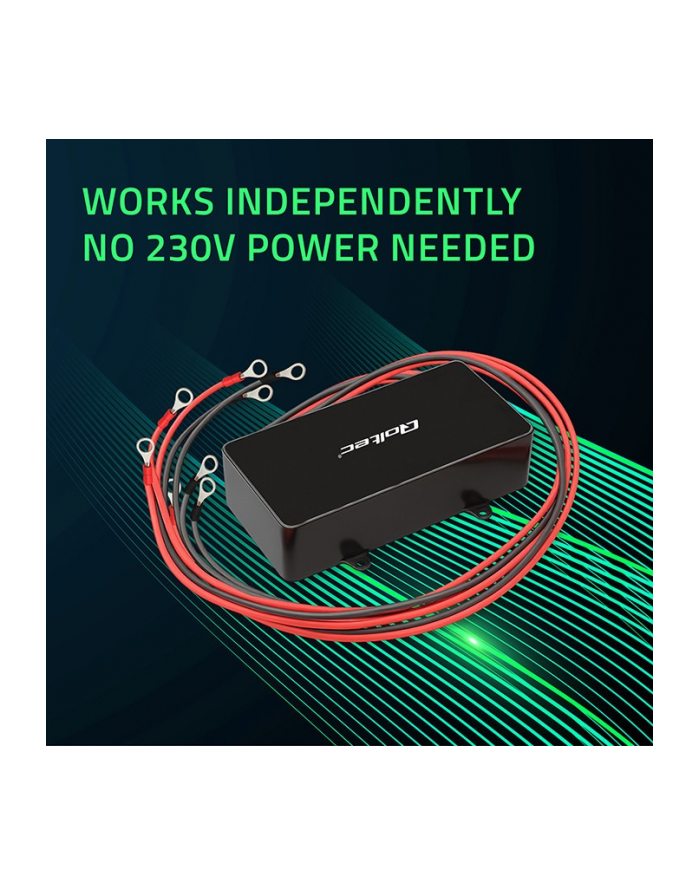 qoltec Balanser napięcia 48V do akumulatorów 4x12V | 10A | LiFePO4 AGM  GEL główny
