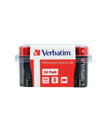 verbatim Baterie AA / LR06 1,5V 24-pack 49505