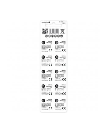 everactive Baterie alkaliczne mini AG12/G12/LR1142/LR43 blister 10 szt. nr 1