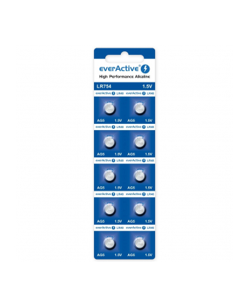 everactive Baterie alkaliczne mini AG5/G5/LR754/LR48 blister 10 szt. nr 2