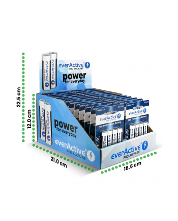 everactive Baterie LR6/AA Pro Alkaline display handlowy 96 szt. nr 2