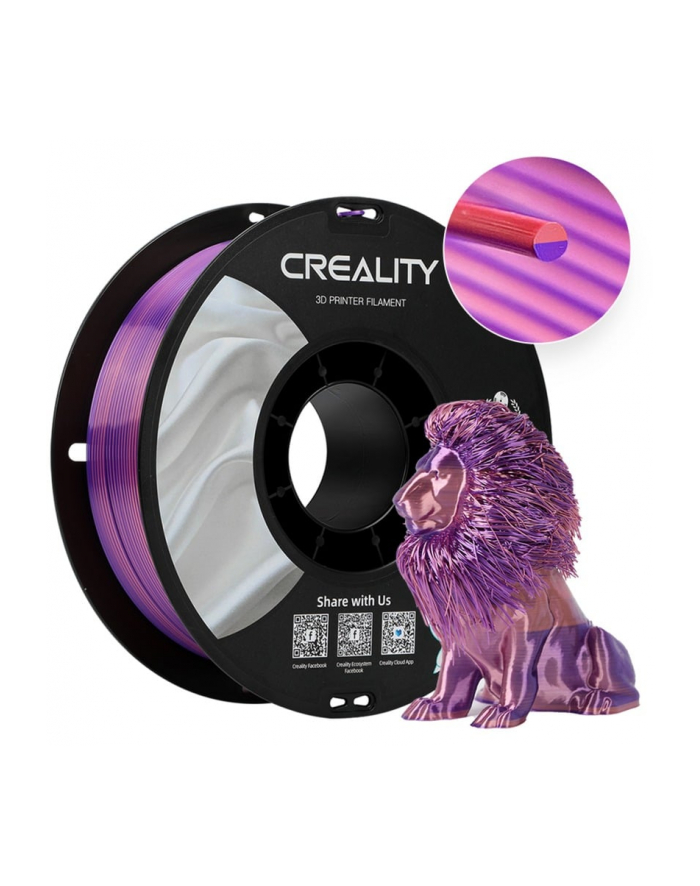 CR-Silk PLA Filament Creality (Pink-purple)]] główny