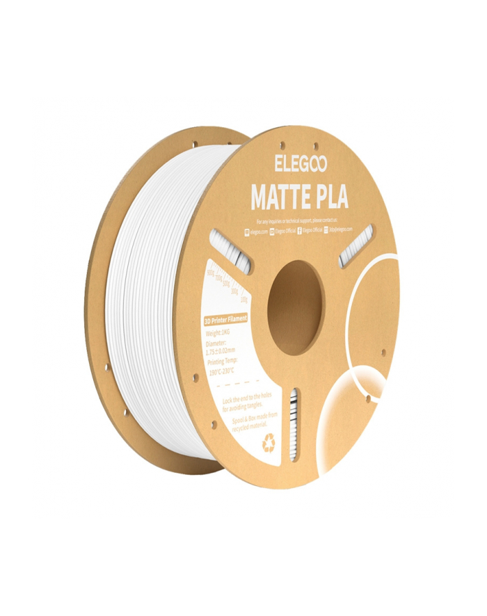 Filament PLA Matte ELEGOO (White)]] główny