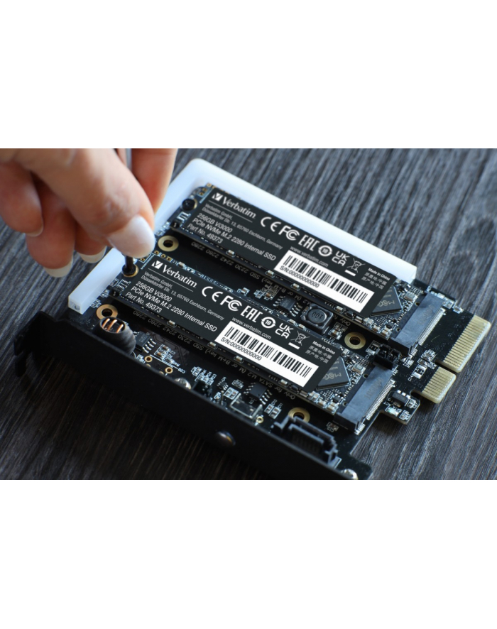 verbatim Dysk Vi3000 PCIe NVM M.2 SSD 256 GB 3100/1300MB/s główny