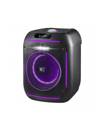 defender Głośnik bluetooth BOOMER 65W czarny podświetlenie LED