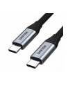 unitek Kabel USB-C - USB-C PD, 10Gbps, 4K60Hz, 1m, M/M, C14082ABK - nr 1