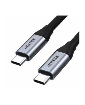 unitek Kabel USB-C - USB-C PD, 10Gbps, 4K60Hz, 1m, M/M, C14082ABK nr 2