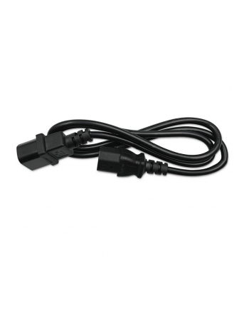 qoltec Kabel zasilający do UPS | IEC C13/C14 | 3x1.0mm2 | 1.5m