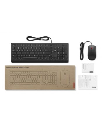 lenovo Klawiatura i mysz przewodowa 4X31R64439