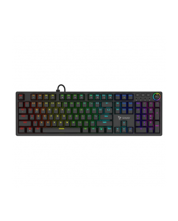 savio Klawiatura mechaniczna STYX Outemu Peach Silent, Hot Swap, RGB