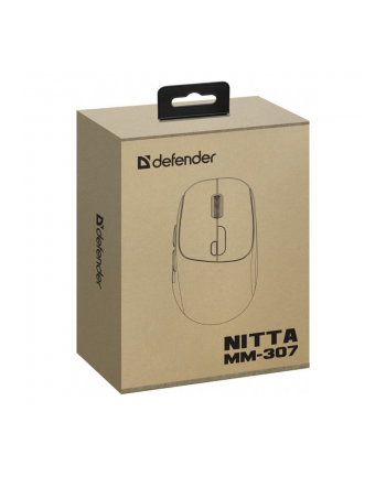 defender Mysz bezprzewodowa NITTA MM-307 RF+BT 1600DPI 6P biała