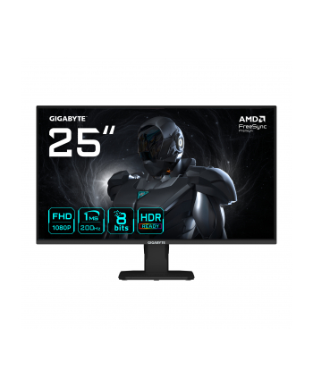 gigabyte Monitor 24.5 cala GS25F2 IPS FHD HDMI DP 200HZ